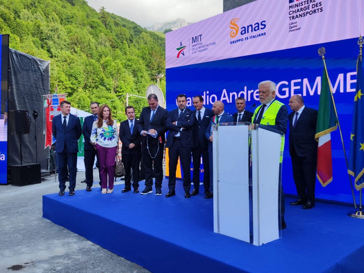Gemme (Anas): “Il tunnel del Tenda è una macchina tecnologica da 2 miliardi di euro”
