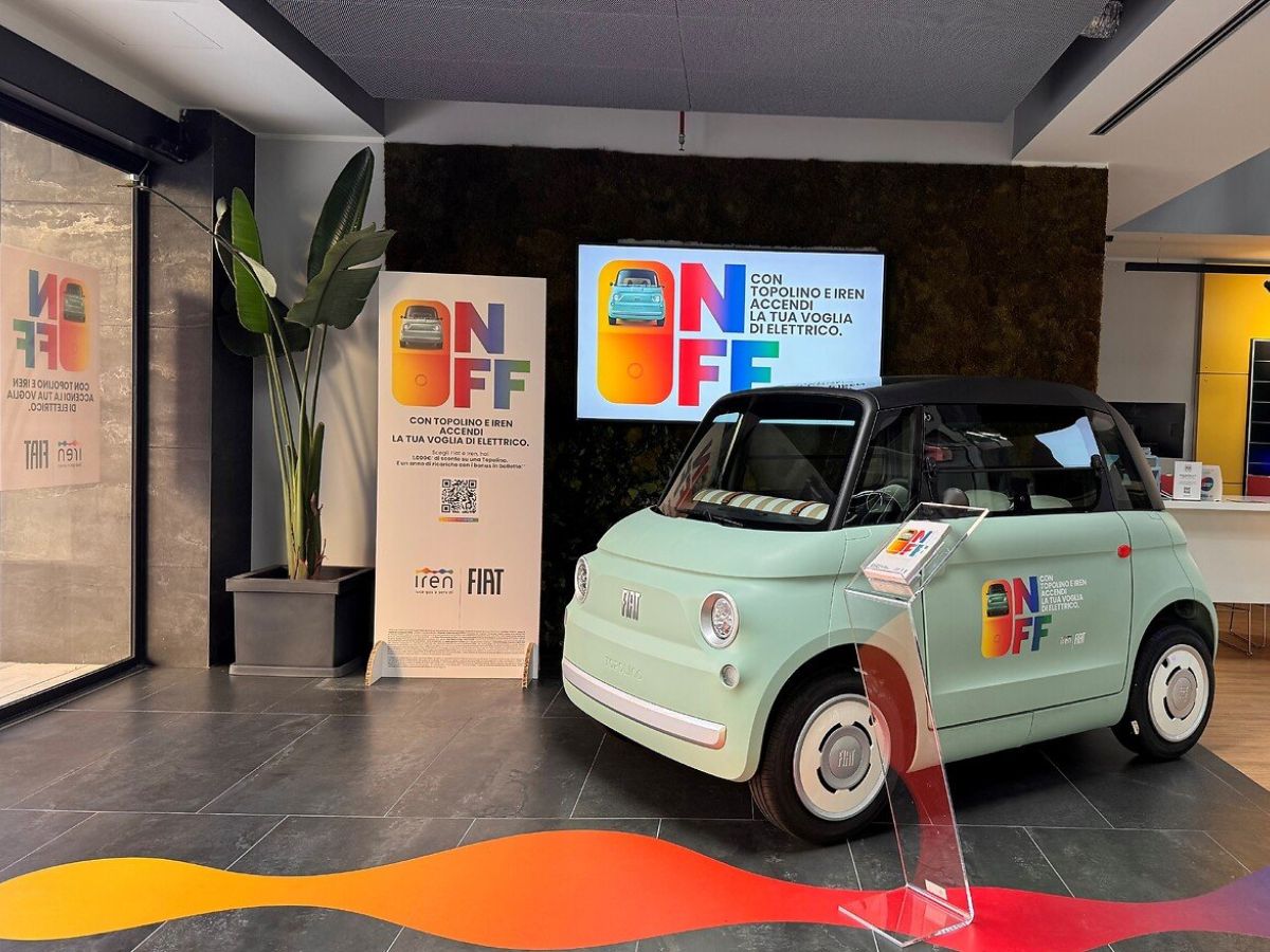 Fiat Topolino e Iren accendono la mobilità elettrica
