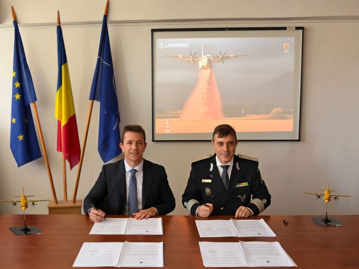 Leonardo protagonista della difesa in Romania