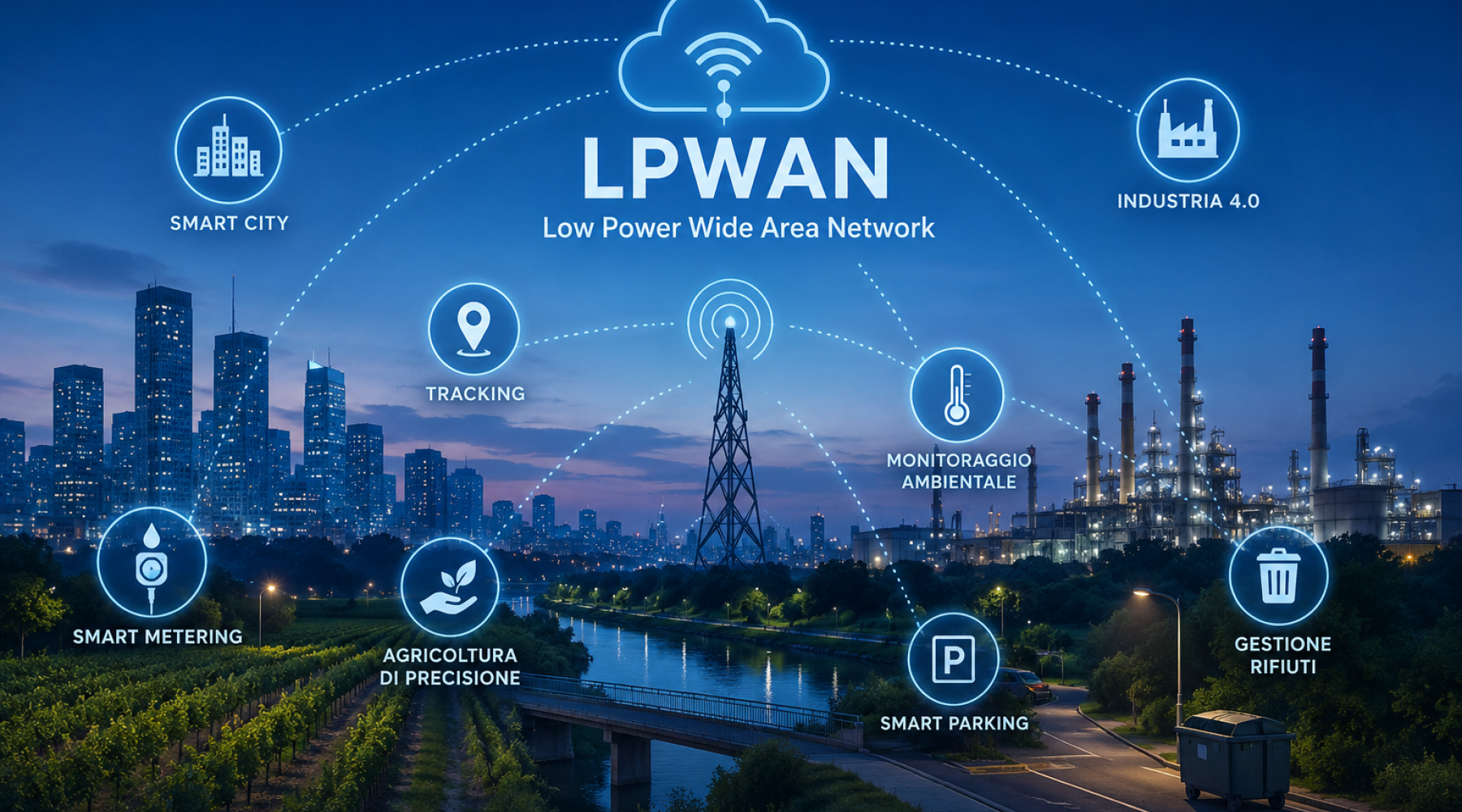 Una nuova autorizzazione per la connettività delle reti LPWAN