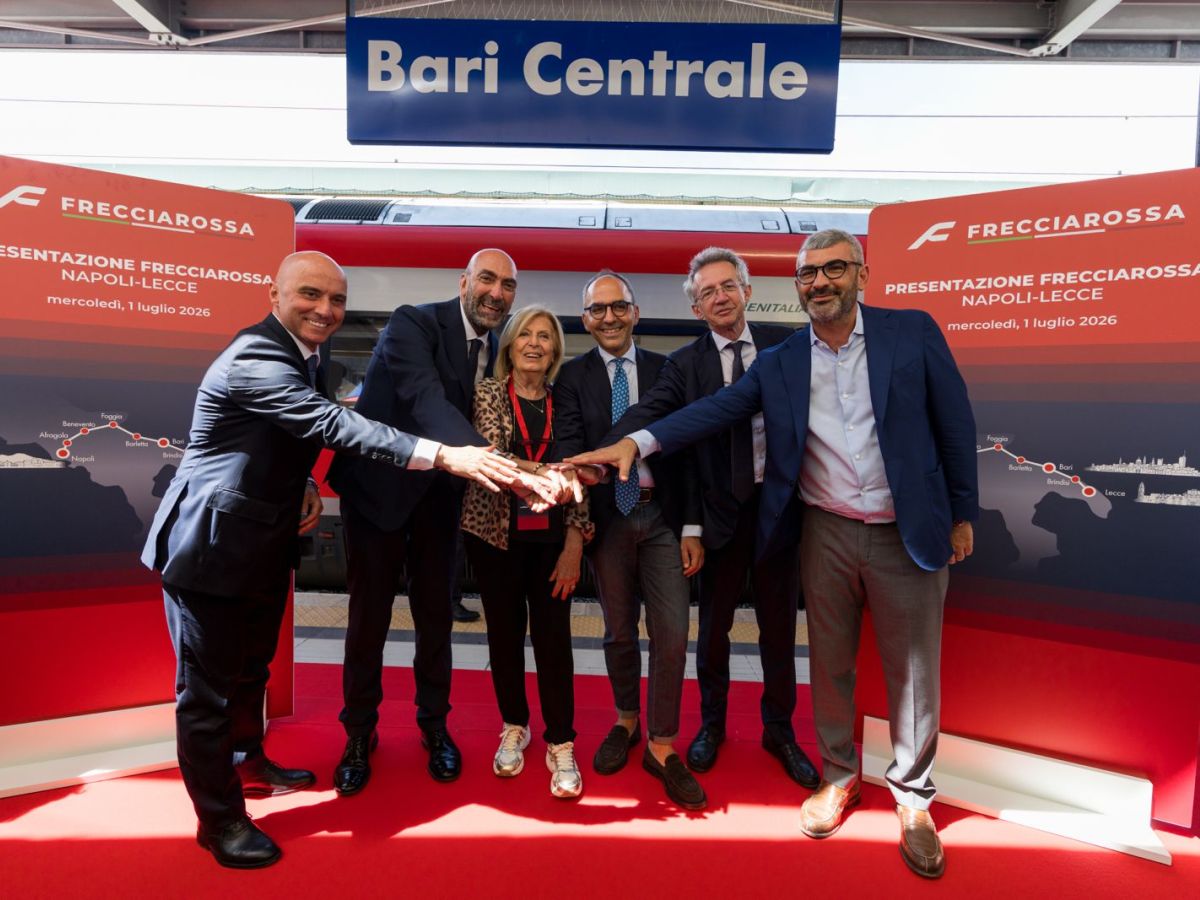 Gruppo FS, linea AV/AC Napoli-Bari: attivo Frecciarossa diretto Campania-Puglia