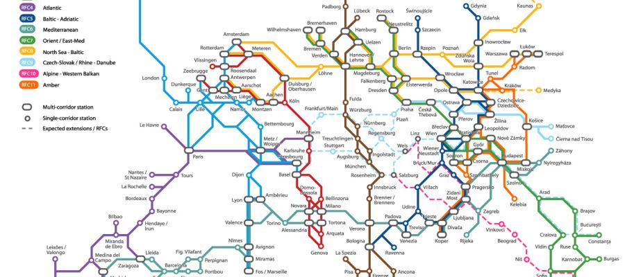 I corridoi merci del Mediterraneo: l’Italia come ponte d’acciaio dell’Europa