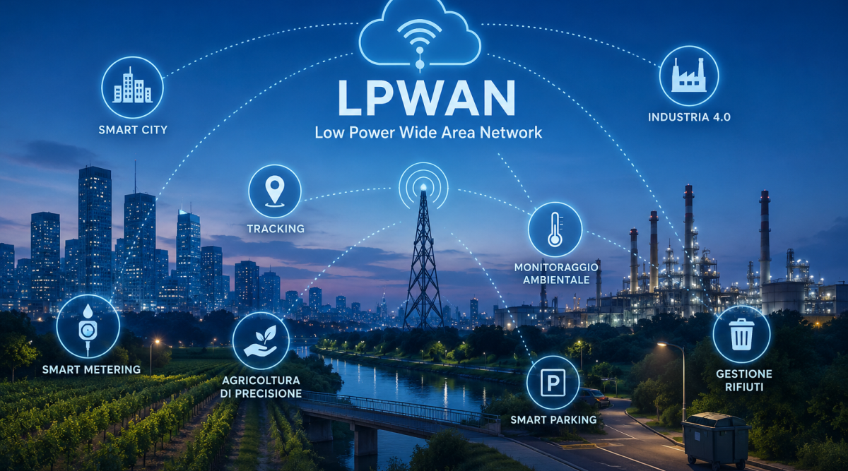 Una nuova autorizzazione per la connettività delle reti LPWAN