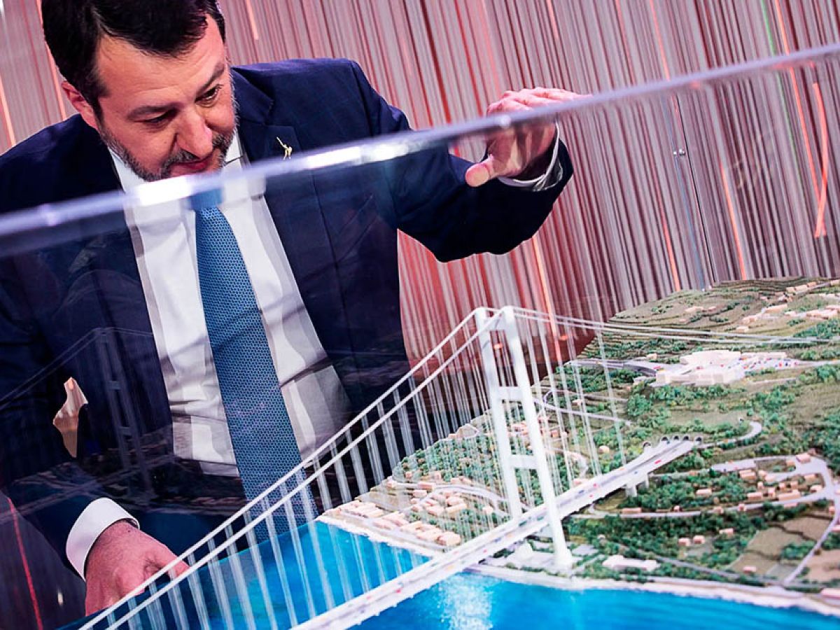 Ponte sullo Stretto, Salvini: “Cantieri nel 2026”, priorità a norme ambientali e tenuta giuridica