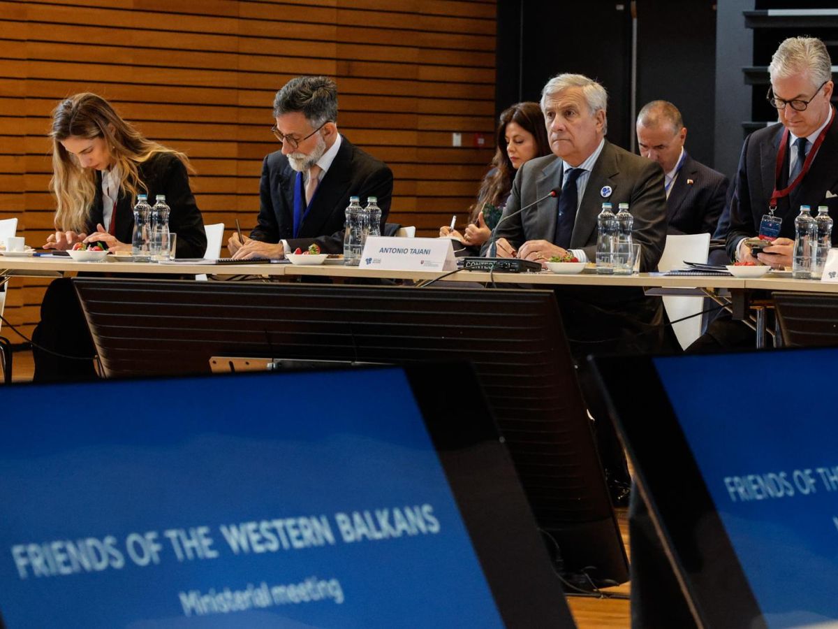 Balcani al centro della diplomazia italiana: Tajani rilancia su corridoi, energia e connettività