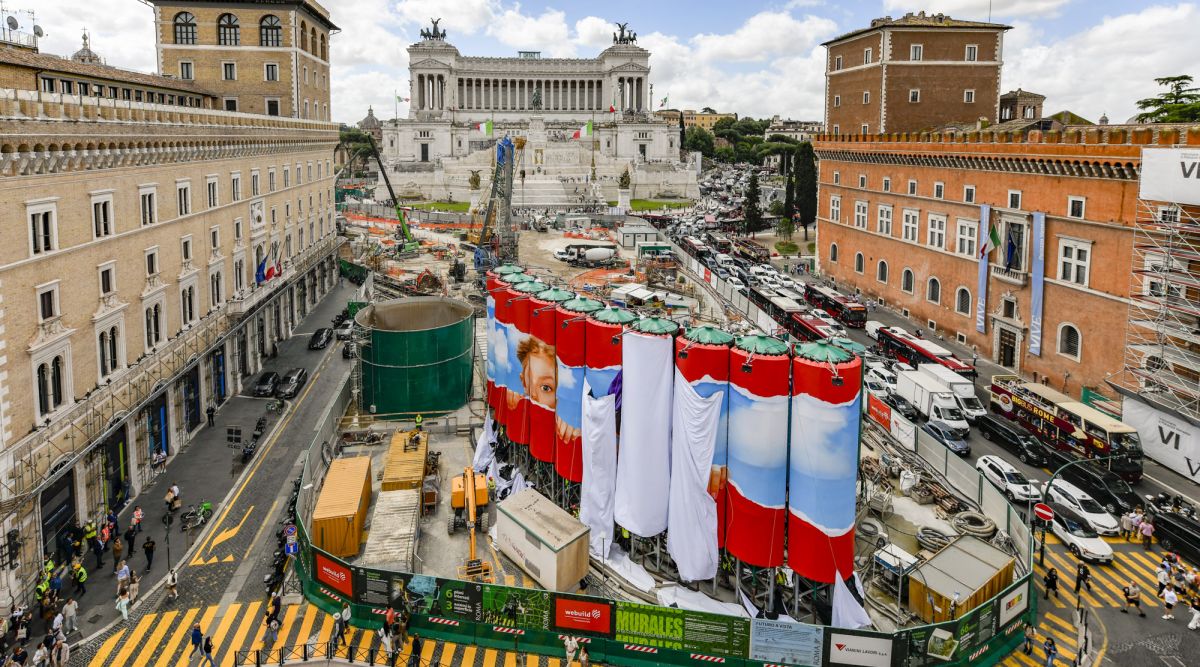 Quando il cantiere diventa galleria