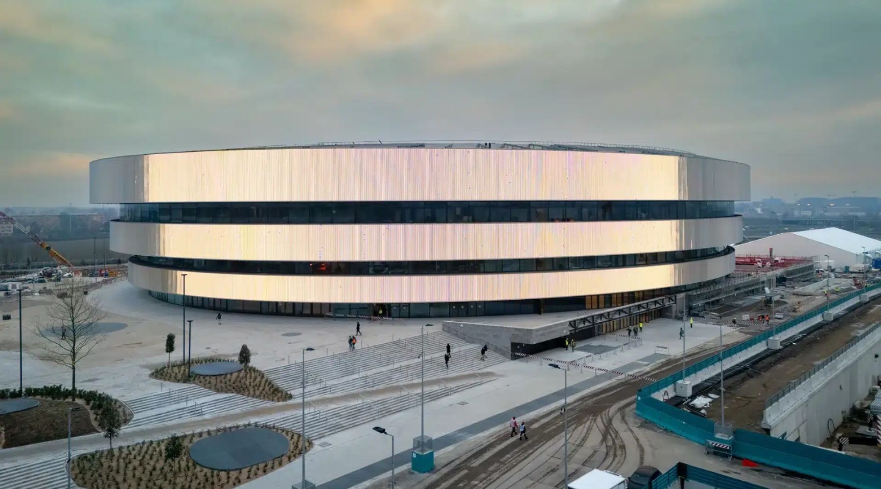 Arena Milano, l’impianto indoor più grande d’Italia realizzato dal Consorzio Eteria: il debutto olimpico che cambia il volto di Santa Giulia