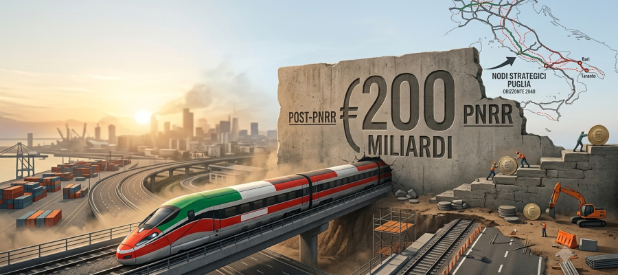 L’Italia riparte dalle infrastrutture, ma il conto del dopo PNRR è da 200 miliardi