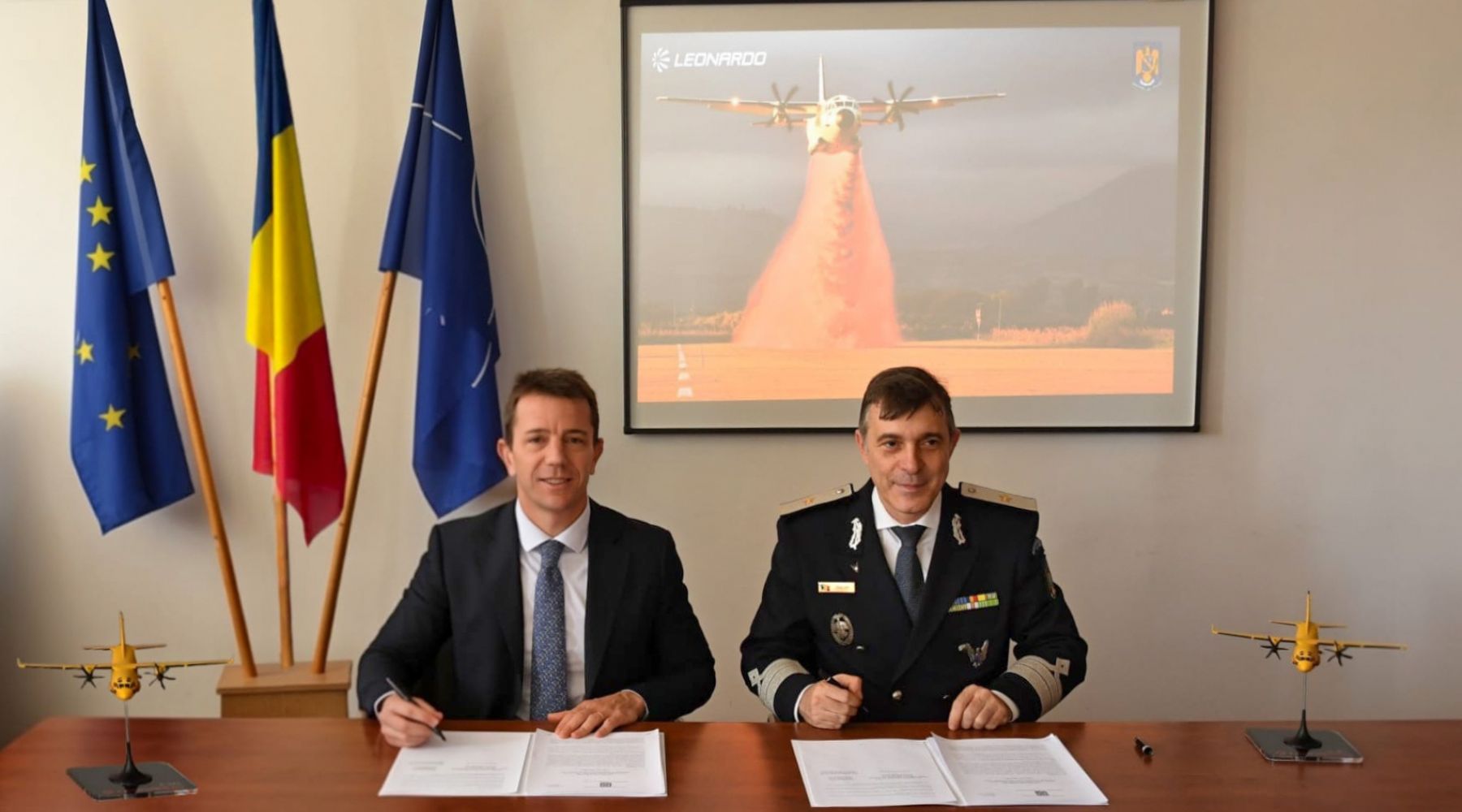 Leonardo protagonista della difesa in Romania