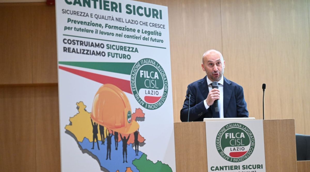 Cantieri nel Lazio: 41 morti negli ultimi 5 anni, l’allarme della Filca Cisl
